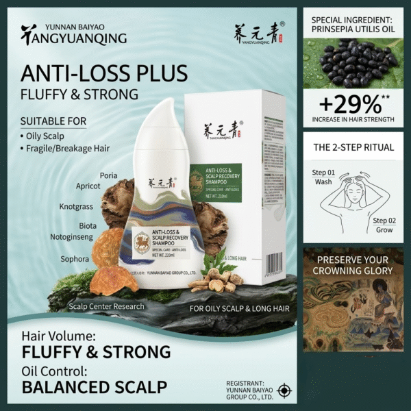23ecd4560a181cabb23decf94be6a571 Yangyuanqing Anti-Hair Loss Shampoo 210ml